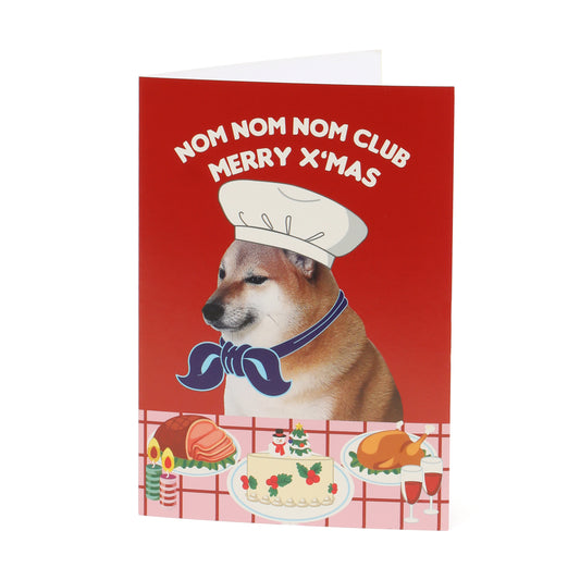Cheems Balltze Merry Christmas Card