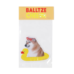Balltze and Rubber Duck Sticker