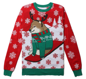 Unisex Cheems Ugly Christmas Knitwear